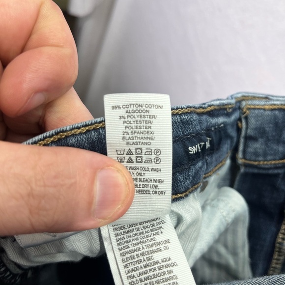 Lucky Brand Sweet Boot Cut Jeans Womens 10/30 Stretch Blue Denim Cute Chic 2121 - Picture 4 of 11